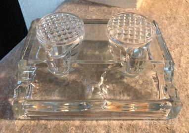 Calamaio vintage in cristallo- inizio ‘900