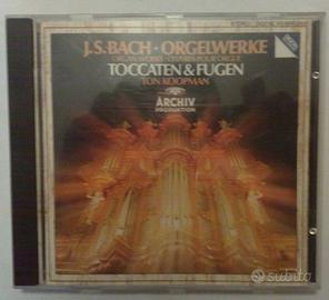 CD J.S.Bach Ton Koopman Orgelwerke,Organ Works