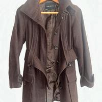 Cappotto Zara Marrone da donna