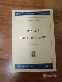 Manuale di diritto del Lavoro Proia Quinta ed. 