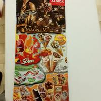 Insegnia pubblicitaria  gelato Algida