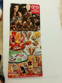 Insegnia pubblicitaria  gelato Algida
