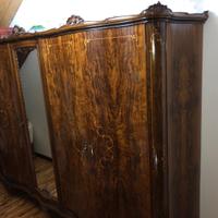 Camera da letto radica anni '50 stile Chippendale