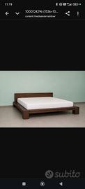 Letto in legno massello indiano King Size