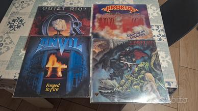 14)LP 33 giri HARD and HEAVY METAL