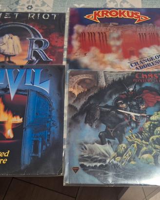14)LP 33 giri HARD and HEAVY METAL
