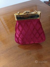 Borsetta Roberta di Camerino velluto rossi '60