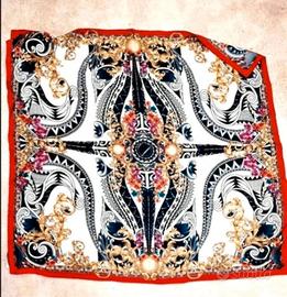 foulard seta Versace 