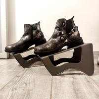Stivaletti Lumberjack n.36 Argento e Nero