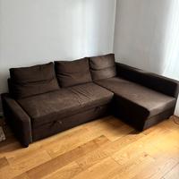 Divano letto angolare/contenitore friheten ikea