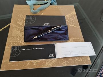 Penna Montblanc nera con busta, da 550 a 235 €