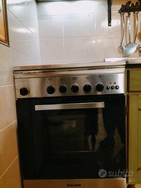 cucina Glem 4 fuochi con forno a gas 