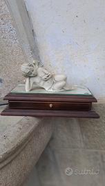 Portagioie/Scatola con angioletto