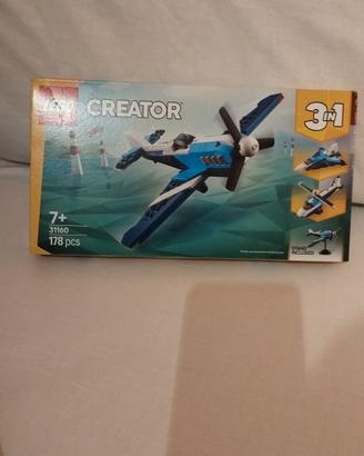 LEGO Creator 3 in 1 Velivolo: Aereo da Competizio.