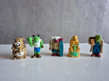 RARO Set 5 Personaggi Piccoli Brividi 1998 PPI