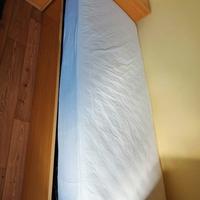 Letto singolo in legno completo