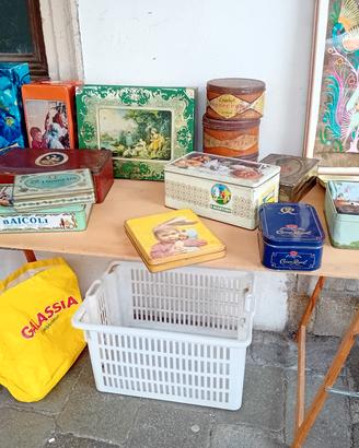 scatole pubblicitarie vintage 