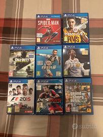 pacchetto di giochi play 4