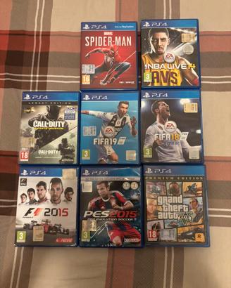 pacchetto di giochi play 4