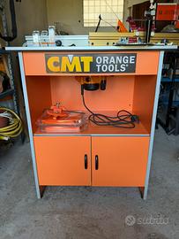Tavolo Industrio CMT con Fresatrice e Accessori