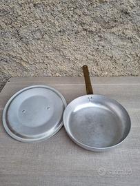Padella Alluminio Agnelli cm. 28 Pentola Svasata
