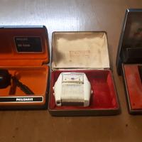 lotto rasoi elettrici vintage
