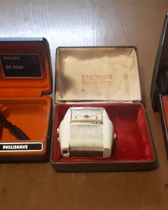 lotto rasoi elettrici vintage