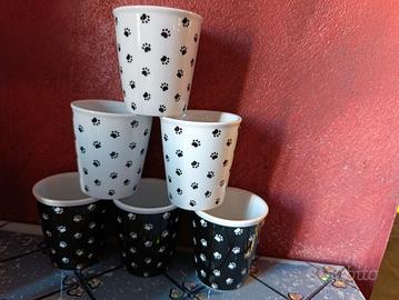 12 bicchierini gattosi 