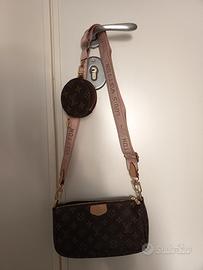 tracolla. Pochette con borsellino