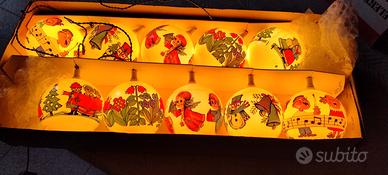 serie luci  funzionanti epoche passate 