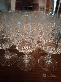 Servito di Bicchieri Cristallo