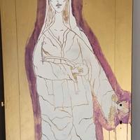 Quadro della Madonna con Bambino. 