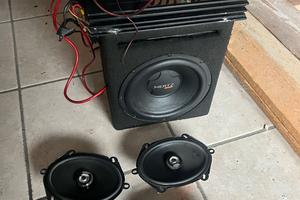 Subwoofer Cassa Altoparlante Auto 700 W Herz
