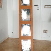 Porta foto da pavimento 