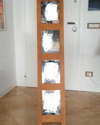 Porta foto da pavimento 