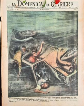 La Domenica del Corriere 29 agosto 1954 Sicilia