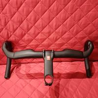 Manubrio Bontrager Aero Pro + Attacco manubrio 