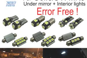 KIT 16 LAMPADE LED INTERNE PER VOLKSWAGEN VW GTI M