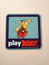 Adesivo vintage Play Astetix 1980