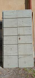 PORTONE ANTICO IN LEGNO DI CASTAGNO