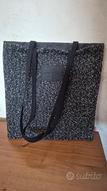 Borsa Square bag M Fabric Black Label

