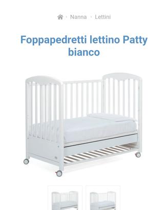 culla foppapedretti bianca