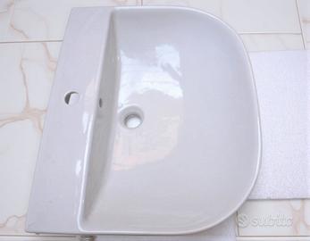 Lavandino bagno 60 x 48 x 14 ceramica