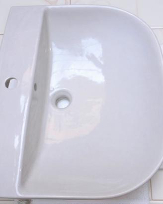 Lavandino bagno 60 x 48 x 14 ceramica