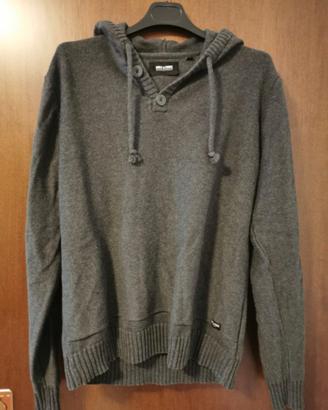 Maglione in cotone grigio scuro Only & Sons
