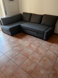 Divano letto contenitore IKEA FRIHETEN + Topper