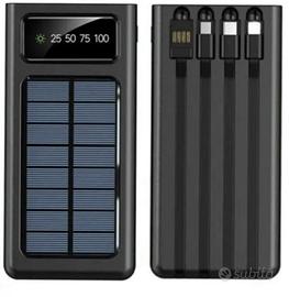 Power bank impermeabile e solare 88000mah