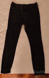 jeans grigio scuro donna 