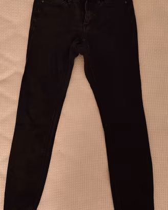 jeans grigio scuro donna 