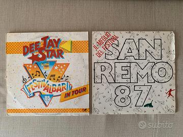LP Festivalbar '85 + Sanremo '87